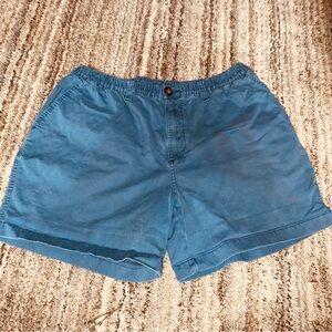 Chubbies Teal Flat Front Shorts